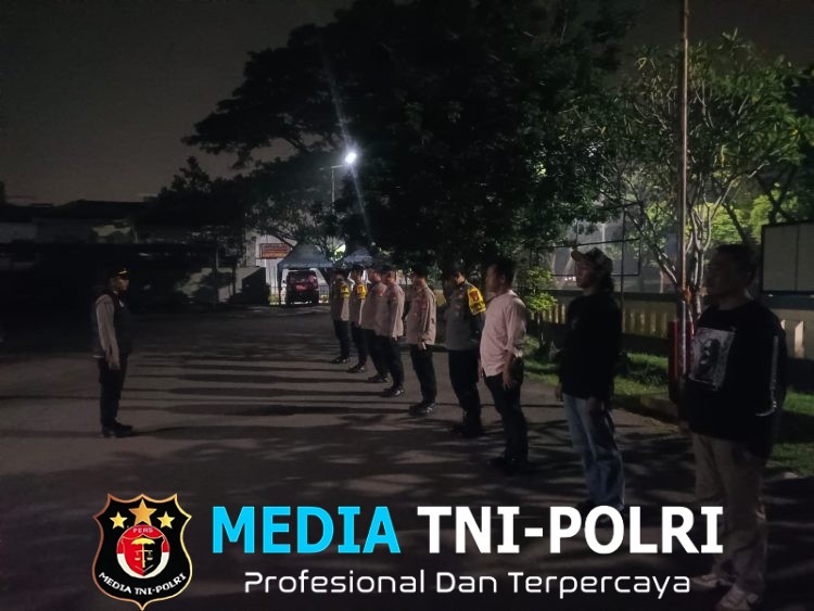 Polsek Cikarang Selatan Gelar Patroli Biru dan Operasi Cipta Kondisi Demi Berikan Rasa Aman Warga