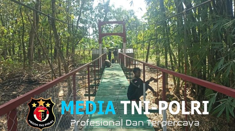 Jembatan Merah Putih Jadi Harapan Baru Warga Cerme, Akses Kecamatan Karang Rayung dan Juwangi Jadi Mudah