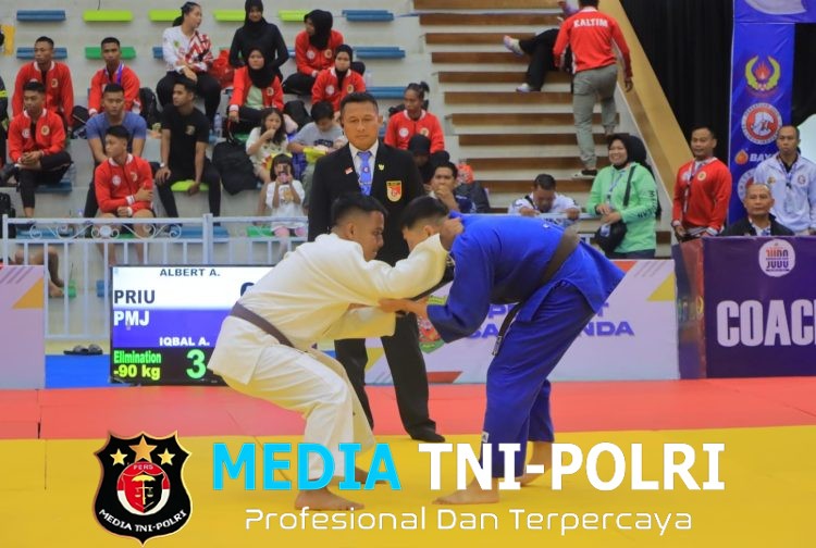 Kontingen Polda Lampung Borong 4 Medali di Hari Pertama Judo Kapolri Cup 2026