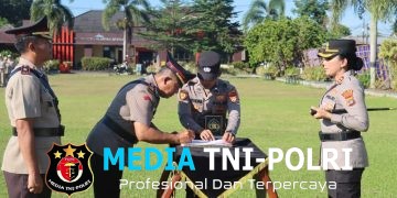 Kapolres Lampung Timur Pimpin Sertijab Beberapa PJU Dan Kapolsek