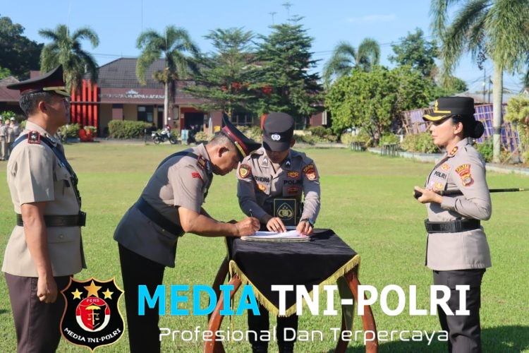 Kapolres Lampung Timur Pimpin Sertijab Beberapa PJU Dan Kapolsek