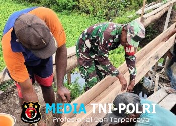Pembangunan Jembatan Garuda di Kampung Candra Jaya, Wujud Kolaborasi dan Harapan Baru Bagi Warga