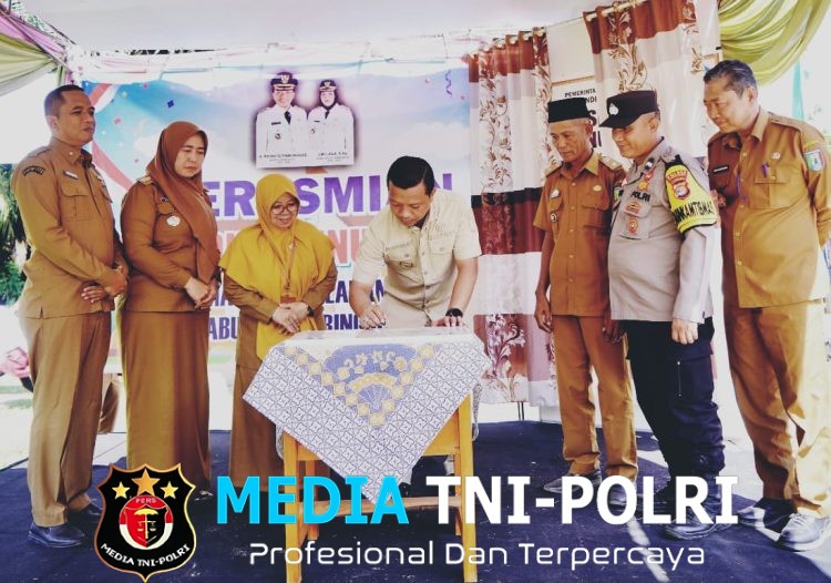 Bupati Pringsewu Riyanto Pamungkas Resmikan UPT SDN 1 Gunung Raya