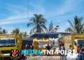 Sinergi TNI AL Dengan Aparat Gabungan Gagalkan Penyelundupan Ballpress Ilegal di Sumatera Utara