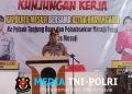 Kunjungi Polsek Tanjung Raya, Kapolres Mesuji Tekankan Peningkatan Kinerja dan Pelayanan Prima