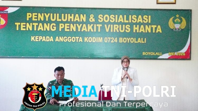 Waspada Hanta Virus, Kodim 0724/Boyolali Bekali Prajurit Pengetahuan Pencegahan Penyakit Menular
