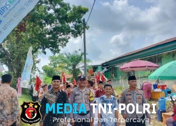 Kapolsek Gunung Malela Dampingi Devile Kontingen MTQ Ke-52 Kabupaten Simalungun