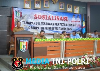 Bupati Pringsewu Riyanto Pamungkas Buka Sosialisasi Tahapan Pilkakon Serentak 2026, Tekankan Netralitas dan Dukungan Program Prioritas