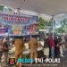Sat Intelkam Polres Lampung Utara Pantau Operasi Pasar Minyak Goreng Minyak Kita di Pasar Sentral Kotabumi