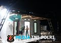 Tak Kenal Lelah Apalagi Menyerah, Satgas ke-128 Kodim 0402/OKI Lembur Malam