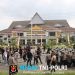 Ricuh di Depan Kantor Bupati Pringsewu, Massa Bentrok dengan Aparat dalam Simulasi Sispamkota