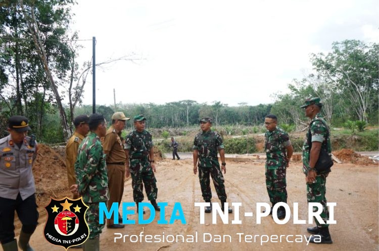 Jelang Penutupan, Danrem 044/Gapo Tinjau Langsung Capaian TMMD Ke-128 di Ogan Komering Ilir