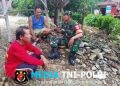 Wujudkan Wilayah Aman dan Kondusif, Babinsa Aktif Sambangi Tokoh Masyarakat