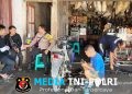 Personel Polsek Mempawah Hulu Sasar Pusat Keramaian dan Bengkel, Sampaikan Pesan Kamtibmas