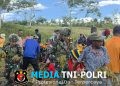 Membina Generasi Muda Papua, Satgas Yonif 521/DY Hadir dalam Acara Kelulusan dan Pelepasan Siswa Kelas XII SMAN di Distrik Eragayam