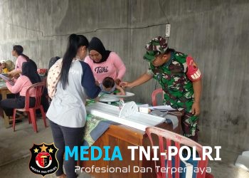 Sinergi Babinsa Dan Nakes Kelurahan Turi Kejar Target Posyandu Stunting Di Kota Blitar