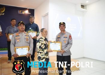 Polres Lampung Utara Raih Dua Penghargaan dari KPPN Kotabumi