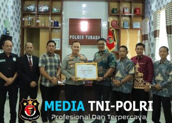 Kapolres Tulang Bawang Barat Terima Audiensi Bawaslu, Perkuat Kolaborasi Jaga Stabilitas Demokrasi Daerah