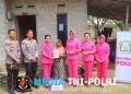 Bhayangkari Lampung Tengah Tebar Kepedulian, Hadirkan Senyum bagi Warga Membutuhkan