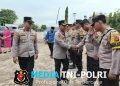 Kapolres Mesuji Bersama Ketua Bhayangkari cabang mesuji Lakukan Kunjungan Kerja ke Mapolsek Mesuji Timur