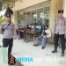 Samapta Polsek Menyuke Berikan Imbauan Kepada Warga Saat Patroli Siang
