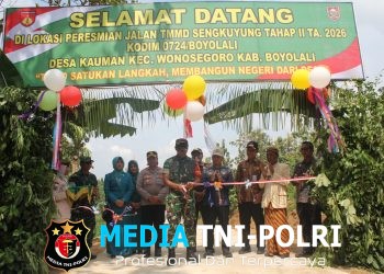TMMD Ditutup, Semangat Gotong Royong TNI dan Warga Bangun Desa Kian Menguat