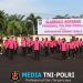 Jaga Kebugaran dan Keakraban, Polres Mesuji Gelar Olahraga Bersama Personel dan Bhayangkari