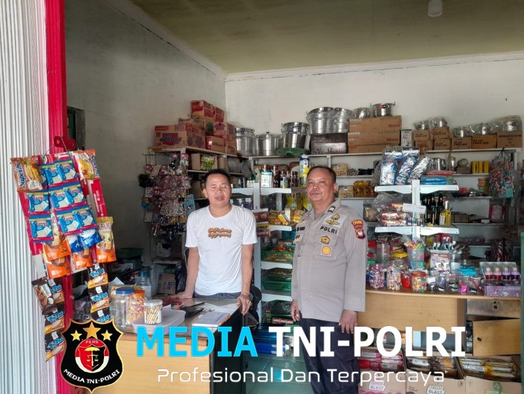 Antisipasi Kriminalitas, Polisi Sisir Pertokoan Saat Jam Aktivitas Siang