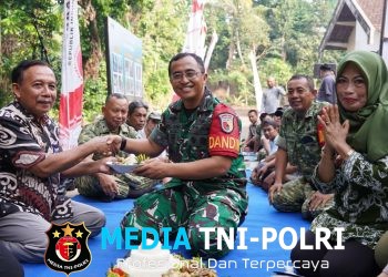 Tasyakuran Jembatan Garuda Dan Perintis Garuda, Dandim 0808/Blitar Bersama Forkopimcam Permudah Akses Mobilitas Warga