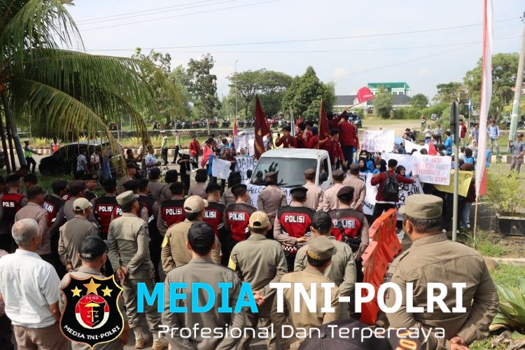 Unjuk Rasa IMM di Pringsewu Berjalan Aman, Polisi Apresiasi Massa Tak Anarkis