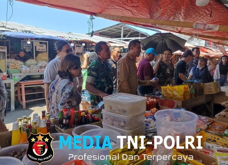 Jelang Idul Adha 1447 H, Pemerintah Kota Bitung Sinergi Bersama Unsur Forkopimda dan Kodim 1310/Bitung Sidak Pasar Pastikan Harga dan Stok Bahan Pokok Stabil