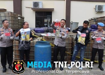 Polisi Bongkar Jaringan BBM Ilegal Asal Palembang di Pringsewu, Tiga Penampungan Digerebek