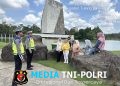 Jaga Ketertiban Lalu Lintas, Sat Lantas Polres Tulang Bawang Barat Lakukan Patroli Ke Tempat Wisata