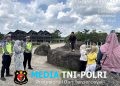 Jaga Ketertiban Lalu Lintas, Sat Lantas Polres Tulang Bawang Barat Lakukan Patroli Ke Tempat Wisata