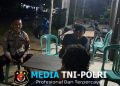 Patroli Malam Rutin, Personel Polsek Menjalin Ciptakan Situasi Kamtibmas Kondusif