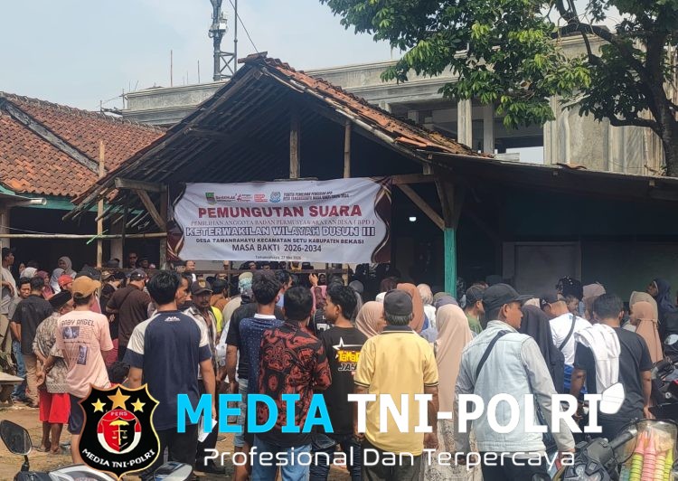 Pemilihan BPD Desa Tamanrahayu Berjalan Aman dan Kondusif