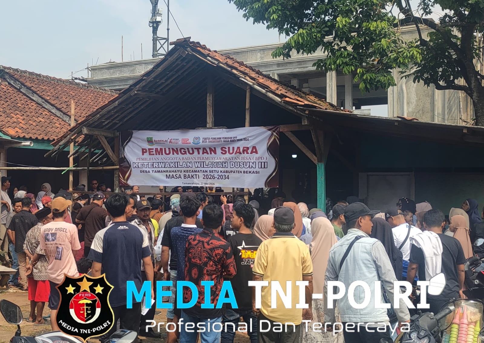Pemilihan BPD Desa Tamanrahayu Berjalan Aman dan Kondusif