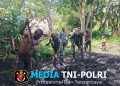 Hadir Berbakti dan Berbuat, Satgas Yonif 521/DY Gelar Anjangsana dan Dukung Ketahanan Pangan Warga di Distrik Kurima