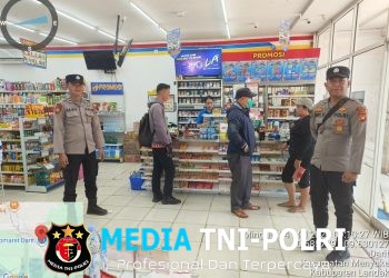 Gencar Laksanakan Patroli Siang Hari Samapta Polsek Menyuke Sampaikan Imbauan Kamtibmas