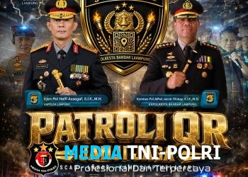 Patroli Janji Jaga’ Jadi Cara Polisi Hadir di Tengah Warga, Polda Lampung Perkuat Pengamanan lewat Tim QR Presisi