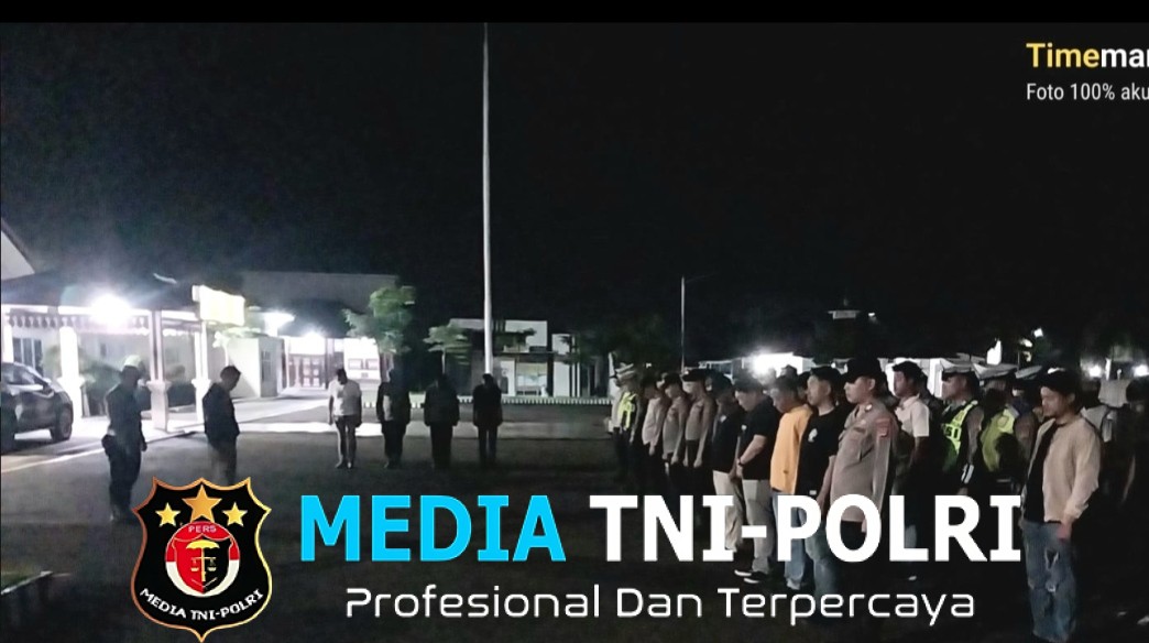 Personil Siaga Kompi I Polres Mesuji Laksanakan Patroli dan KRYD, Jaga Keamanan Wilayah Saat Hari Libur