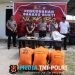 Polres Dairi Musnahkan Narkotika Jenis Ganja, Wakapolres Jangan Ada Lagi di Dairi