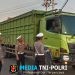 Respons Cepat Aduan Warga, Satlantas Polres Lampung Utara Lakukan Penyekatan Truk Besar di Jam Anak Sekolah
