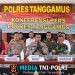 Polres Tanggamus Bersama TNI, TNBBS dan TNWC Bongkar Perburuan Satwa Dilindungi, Lima Pemburu Rusa Sambar Ditangkap