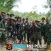 Pangdam I/BB Tinjau Pembangunan Jembatan Perintis Sungai Hou di Nias