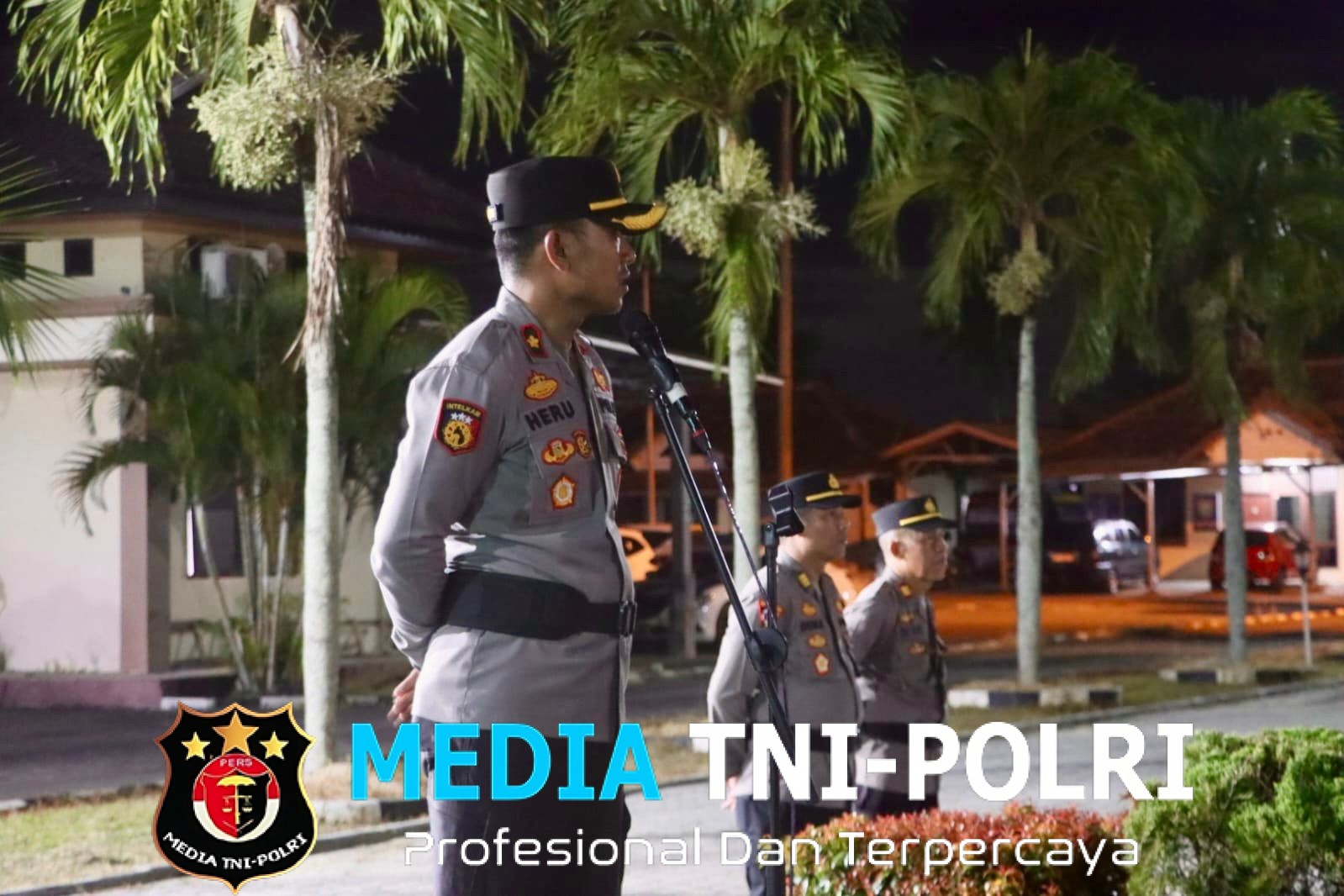 Pastikan Malam Takbir Idul Adha Aman dan Kondusif, Polres Lampung Tengah Gelar Patroli Gabungan