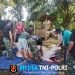 Penyembelihan Hewan Kurban Berupa Sapi dan Kambing di Makodim 0420/Sarko