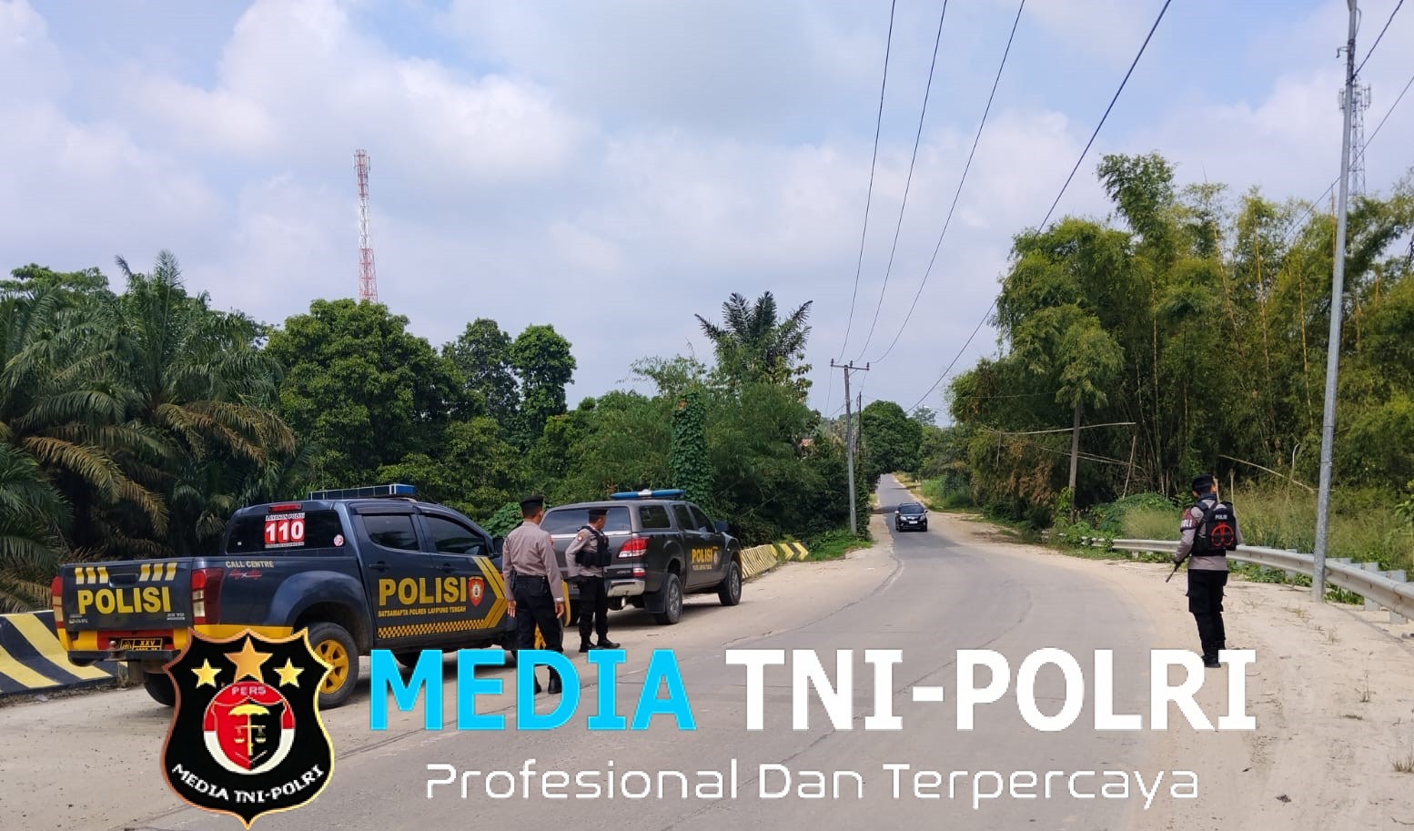 Dua Regu Patroli KRYD Sat Samapta Polres Lampung Tengah Sisir Jalintengsum hingga Padang Ratu