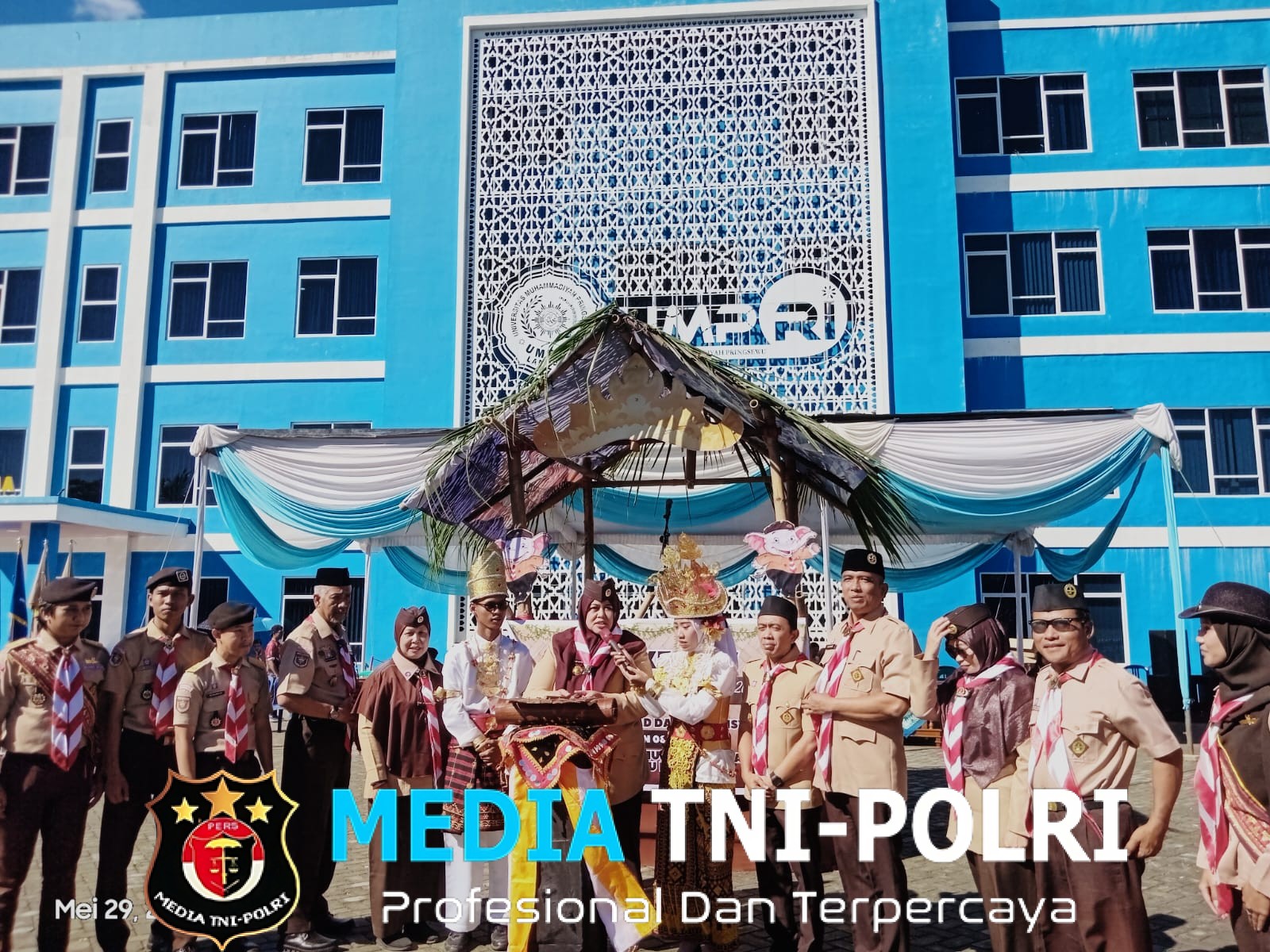 Wakil Bupati Pringsewu Umi Laila Buka Gelar Kreativitas Panca Lomba XIV Pramuka