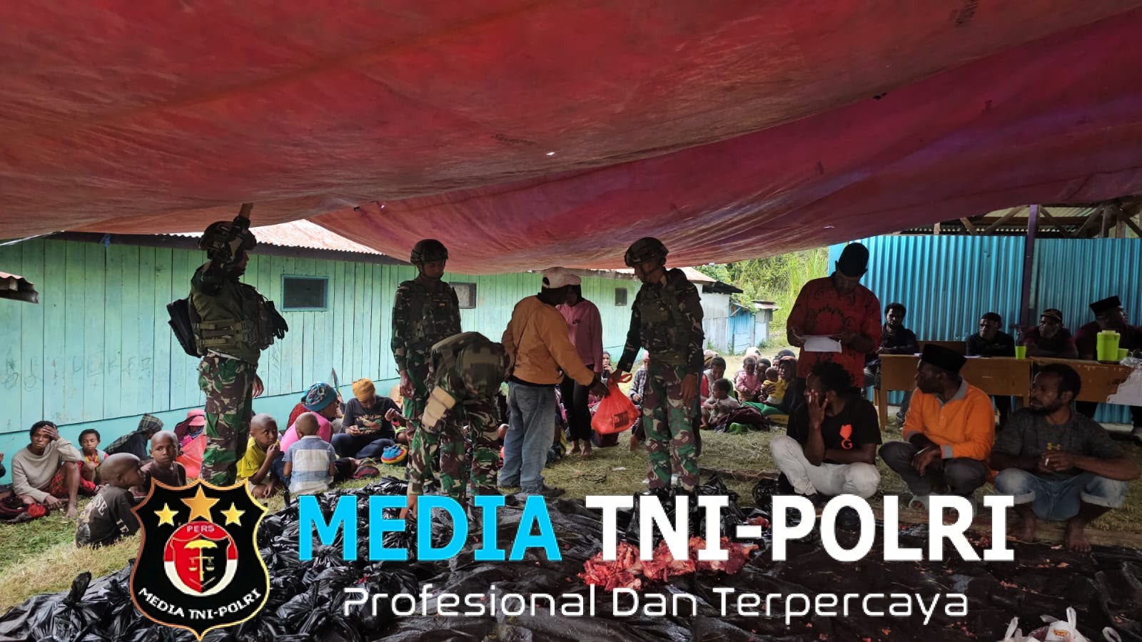 Tebar Kepedulian di Tanah Papua, Satgas Yonif 521/DY Masih dalam Semangat Idul Adha 1447 H Bagikan Ratusan Sembako untuk Meringankan Beban Warga di Distrik Walesi